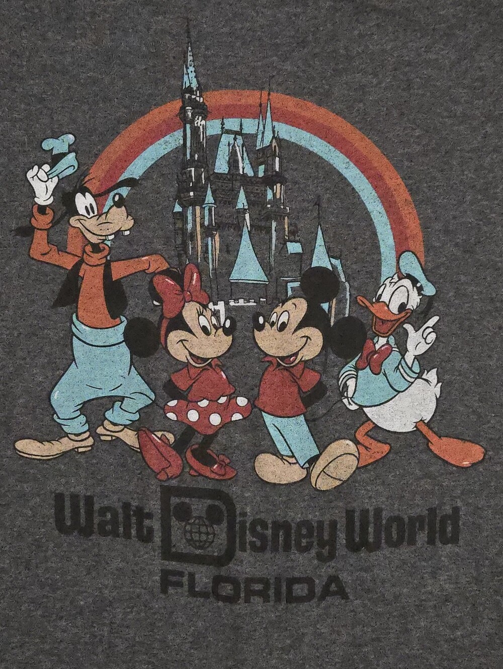 Walt Disney World Character T Shirt - Size M